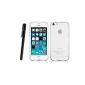 Yousave Accessories Silicone Gel Case for iPhone5 Transparent (Wireless Phone Accessory)