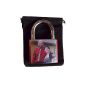 Love lock 50 mm with photo printing and laser engraving on back!  with velvet pouch
