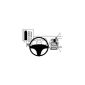 Brodit ProClip 854 271 Car Holder for Seat Ibiza 09-10 black (Accessories)