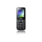 Samsung E1230 mobile phone (4.6 cm (1.8 inch) TFT color display, 3.5 cm jack, FM radio) Silver (Electronics)