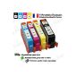 ProduitsFrancais compatible ink cartridge for HP 364XL (10 Pack HP364XL cartridges, black 4, 2 cyan, magenta 2, 2 yellow)