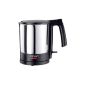 Cloer 4700 kettle stainless steel, black (household goods)