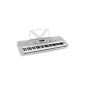 Schubert Etude-61 Keyboard 61 keys keyboard for beginners Home (recording function, learning function) silver