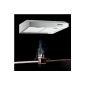 NEG hood NEG15 (silver) conventional hood 60cm stainless steel (exhaust air / recirculating air) for base cabinets or wall connection
