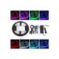 Airtop 5m RGB LED Strip SMD 5050 Multi-colored incl. Power Supply & Mini 44 keys remote control is not waterproof