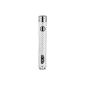 Mudder 2200mAh (does not contain nicotine and tobacco) Electronic Cigarette Battery Plus + with Bottom Twist Variable Voltage System and Battery Ring (White) (household goods)