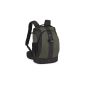 Lowepro Flipside 400 AW SLR Camera Backpack (for SLR with attached 300mm lens and up to 6 additional lenses) tannengrün (Camera)