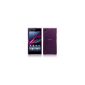 Sony Xperia Z1 TPU Silicon Case CASE COVER, TERRAPIN Retailverpackung (Translucent Purple) (Electronics)