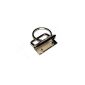 Blanks / clamp buckle for keychains, for 25mm wide webbing - 100 pieces