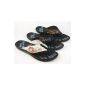 Men's Flip Flops, Beach Shoes in 3 variants (Textiles)