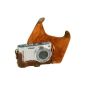 mumbi bag Panasonic Lumix DMC-TZ10 / DMC-TZ18EG-K / DMC-TZ22EG-K Case - Camera Case TZ10 etc. sleeve brown TZ 10 (Electronics)
