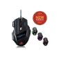[Latest Version] VicTsing® 5500 DPI Gaming Mouse / Wired Gaming Mouse with 5500 DPI Optical LED USB max.7 DPI Button Adjustable Wired Mouse for Pro Gamer etc.  (Electronic devices)