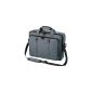 Halfar - shoulder satchel bag convertible backpack - 1802765 - gray - for notebooks up to 15-16 inches