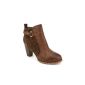 Cendriyon, Brown Ankle Boots Bi Material alexine Shoes (Clothing)