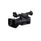 Sony FDR AX1EB 4K Ultra HD Camcorder (G lens with 20x zoom, 8.9 cm (3.5 inch) LCD display, image stabilizer, electronic viewfinder, 2XQD memory card slots 3 ND filters Zebra) (Electronics )