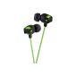 JVC HAFX101G In-ear headphones in green (Electronics)