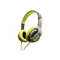 SOUL Transform (lightweight sports headphones, on-ear, 3.5 mm, suitable for Apple / Samsung / HTC, etc.) green (Electronics)