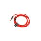 System-S jack to jack 4-pole 3.5 mm jack Audio Stereo Headset AUX cable extension 110 cm (Electronics)