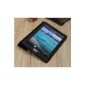 . Mobiletto PREMIUM iPad Smart Cover Leather Case Cover Skin for iPad 4, iPad 3 and iPad 2 with stand Stand Function - Black
