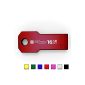 meZmory 16GB USB 2.0 Memory Stick Shape metal key | Waterproof | Red (Electronics)