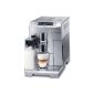 DeLonghi ECAM 26.455.M One Touch fully automatic coffee machine Primadonna S De Luxe (1.8 l, integrated milk system, stainless steel) Stainless steel (houseware)