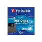 Verbatim MF-2HD DataLife 8.9 cm (3.5 inch) floppy 10er-Pack (Electronics)