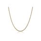 InCollections Ladies Necklace 925/000 sterling silver plated snake chain 2.4 / 50 cm 105029ES24200 (jewelry)