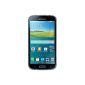 Samsung Galaxy K zoom C115 Smartphone (12.2 cm / 4.8 inch HD Super AMOLED display, 8 GB internal memory, 20.7-megapixel camera, 10x optical zoom, Android 4.4) Charcoal-black / black (Electronics )