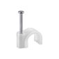 Wentronic Cable Clamp 6.0 mm white (100 pieces) (Accessories)