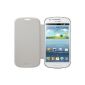 Original Samsung EF-FI873BWEGWW Flip Cover (compatible with Galaxy Express) in white (accessory)