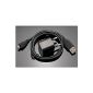 USB Charger + microUSB cable for Android LG Samsung Blackberry Kindle