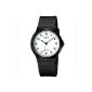 Casio - MQ-24-7B - Casual - Watch Unisex - Analogue Quartz - White Dial - Black Resin Bracelet (Watch)