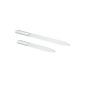 2 glass nail files in a set in two different sizes (durable through etched glass) of Charmate® (Personal Care)