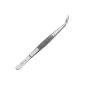 Forceps with pen - London college - cranked - stainless steel (Personal Care)