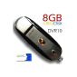 Smallest 8GB USB Memory Stick Digital Voice Recorder Ultra Disk DVR10 (Electronics)