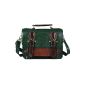 Ecosusi women vintage leatherette handbag Retro Shoulder Bag