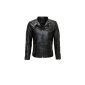 Freaky Nation Men's Leather Jacket Black (Textiles)