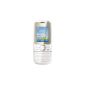 Nokia C2-00 Mobile Phone Dual-band GPRS Bluetooth White (Electronics)