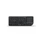 2.4GHz Mini Keyboard Mini wireless keyboard (wireless) RT-MWK0 + AZERTY (French version) compatible with Raspberry Pi, tietel, android mini PC, Google Android TV-Piles rechargeable lithium-ion (Brand Rii) (Not compatible with Samsung Smart TV) (Electronics)