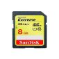 SanDisk Extreme SDHC 8GB Class 10 Memory Card (Personal Computers)