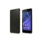 Shell Ultra Fine for Sony Xperia Z2 - Transparent Collection - Black - by PrimaCase (Electronics)