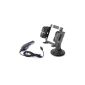 Multifunction device for your car: mounting set and car power supply for Sony Xperia Z1 / Xperia Z1F (4.3 