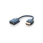 Clicktronic Casual HDMI Flex Adapter (for narrow TV wall distances and corners, 0.1m) (Accessories)
