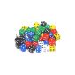 50 x 12mm opaque dice spot (Toy)