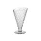 Ice Cream Glass, sundaes, ice-WAFFLE ~ ~ transparent, 16.5 cm, glass (VERO GELATO powered by CRIST ALICA) (household goods)