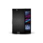 Hull Stuff4 / Case for Sony Xperia Z Ultra / Grey Design / Carbon Fiber Pattern Collection (Wireless Phone Accessory)
