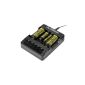 Charger Xtar VP4 with LCD Display for 4x Li-Ion batteries 16340, 18650-26650 (Camera)