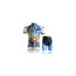 Free Fisher Jersey Set (short sleeve cycling jersey + shorts) (Misc.)