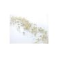 SiDeSo® 75m roll beaded garland cream table decoration Wedding Bead