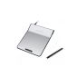 Wacom Bamboo USB pad ink.  Pin CTH-301K (Trackpad & Touchpad for Windows & Mac) metal gray and black (Accessories)